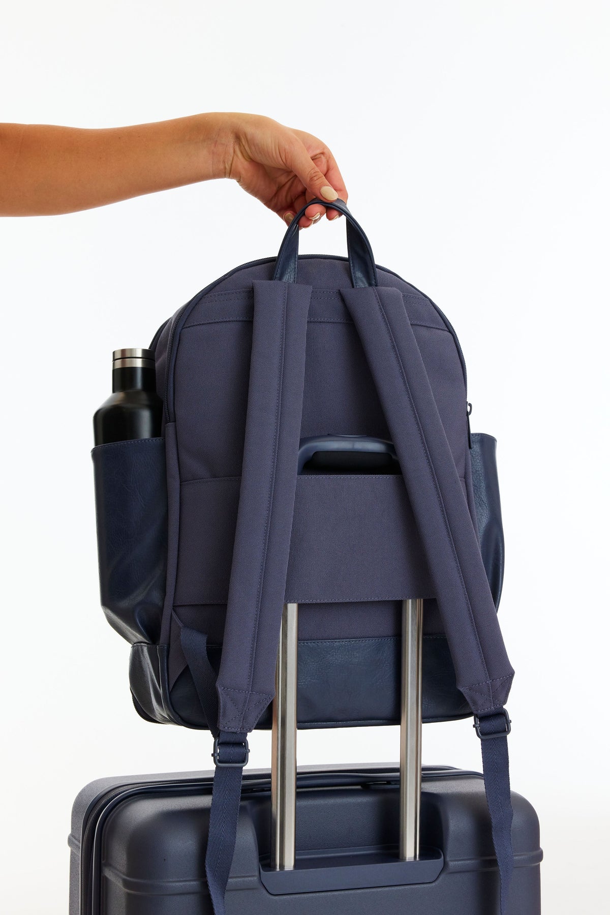 Resale The Travel Backpack in Navy