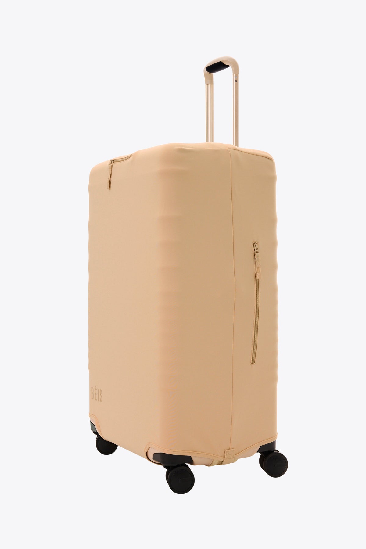 The Large Check-In Luggage Cover in Beige