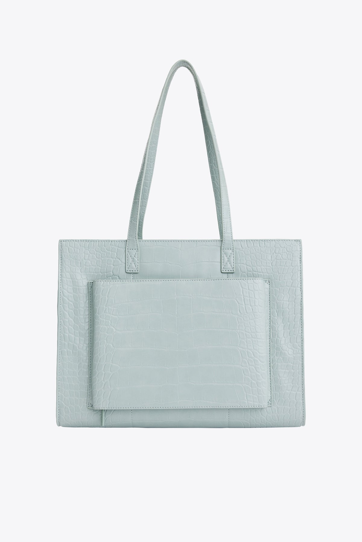 Resale The Work Tote in Slate Croc