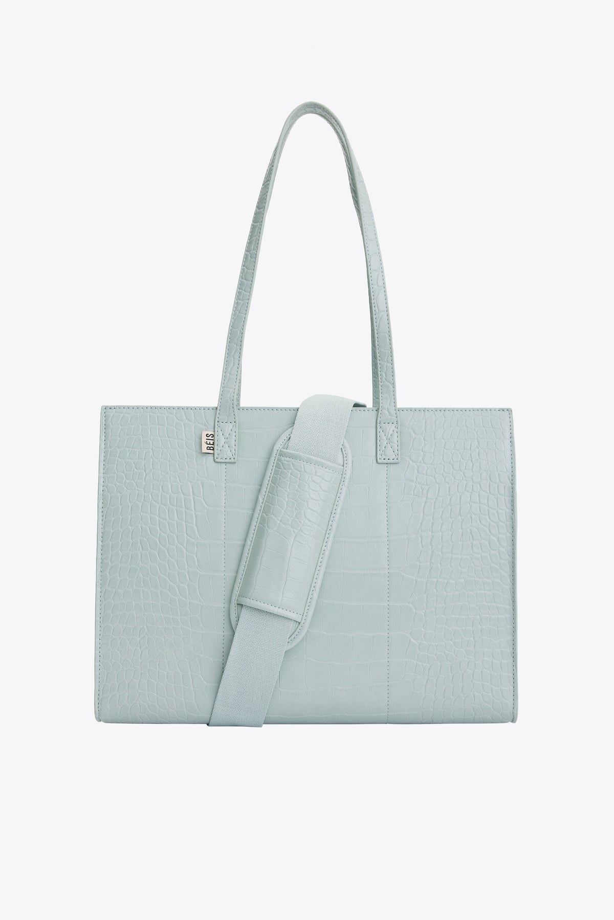 Resale The Work Tote in Slate Croc