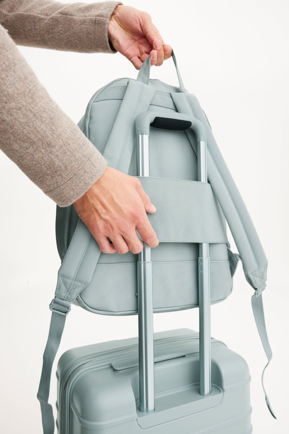 Resale The Travel Backpack in Slate