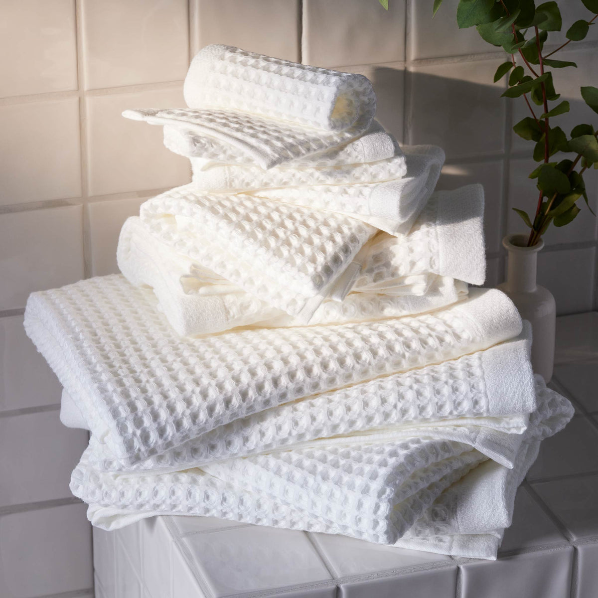 Dreamweave Waffle Bath Sheets Set of 2 - Last Call