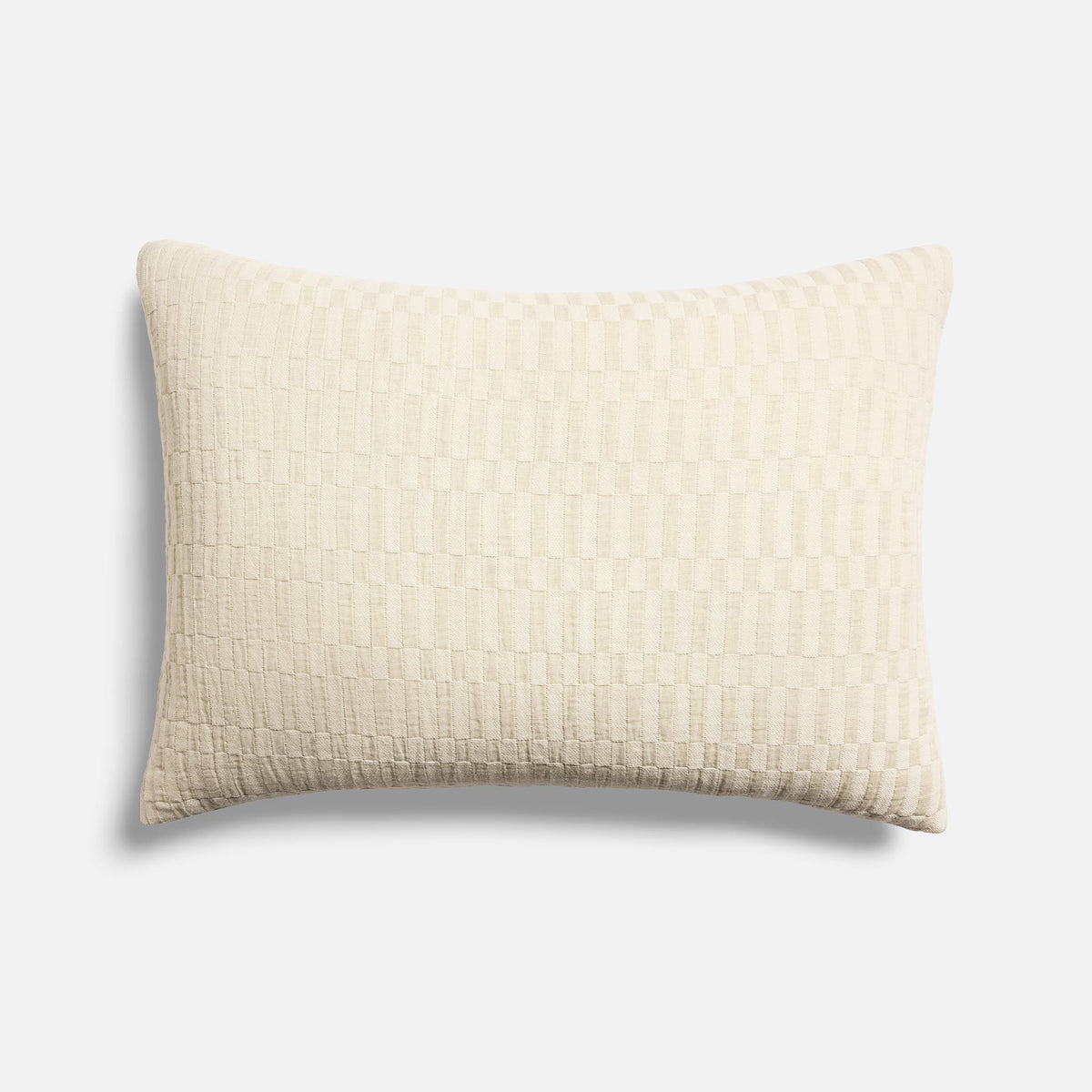 Woven Checkerboard Sham Set