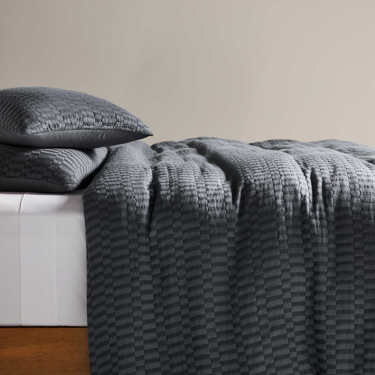 Woven Checkerboard Sham Set - Last Call
