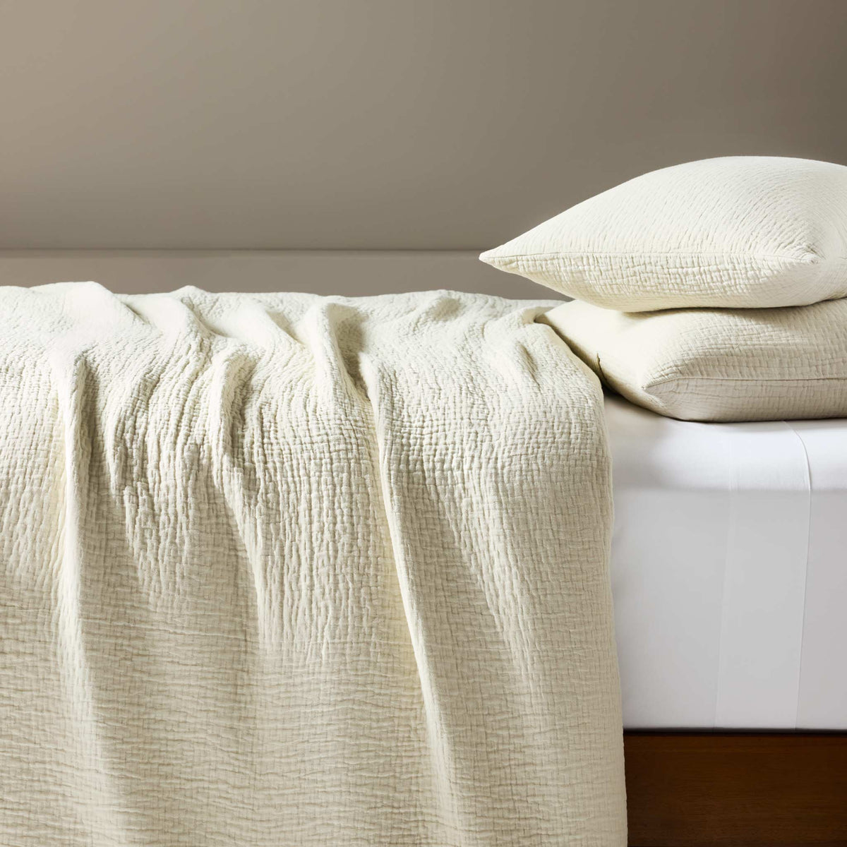 Breezeweave Crinkle Cotton Duvet Cover - Last Call