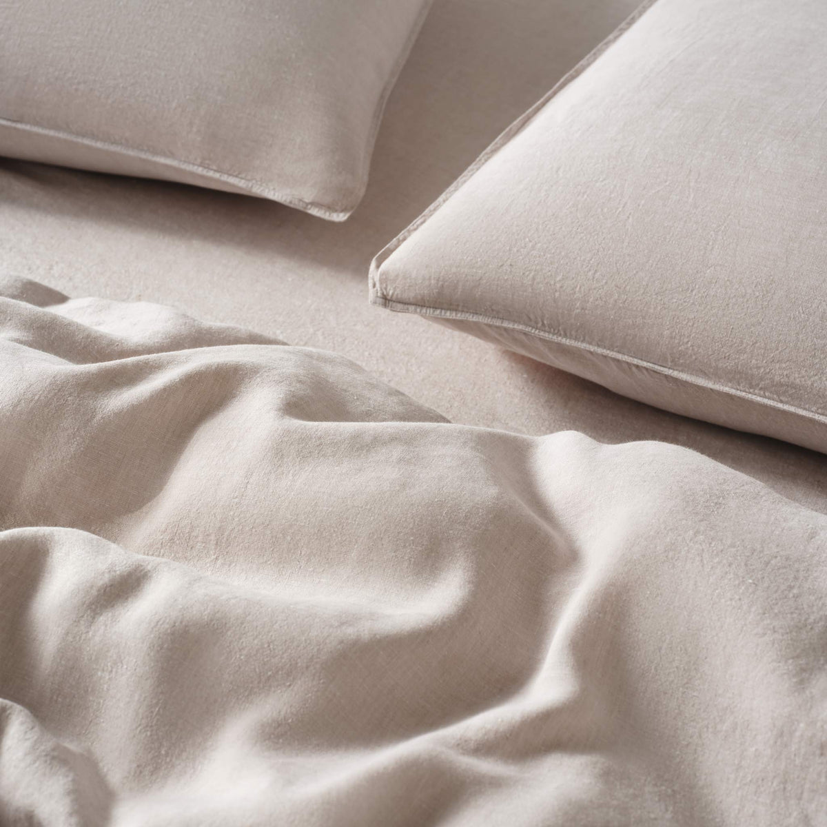 Washed European Linen Bedding Move-In Bundle