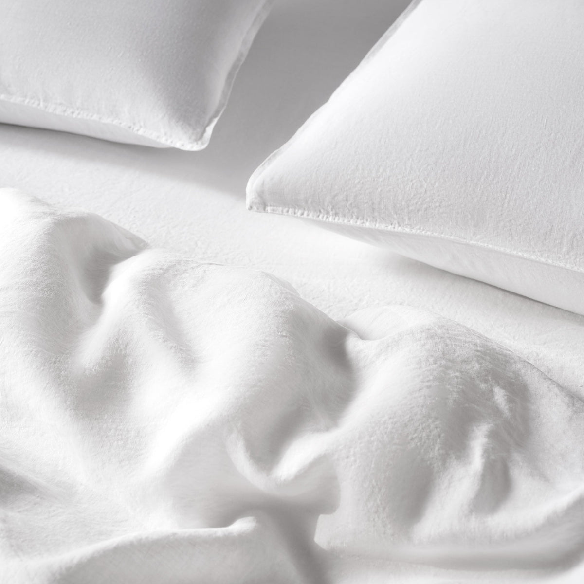 Washed European Linen Duvet Set Bundle