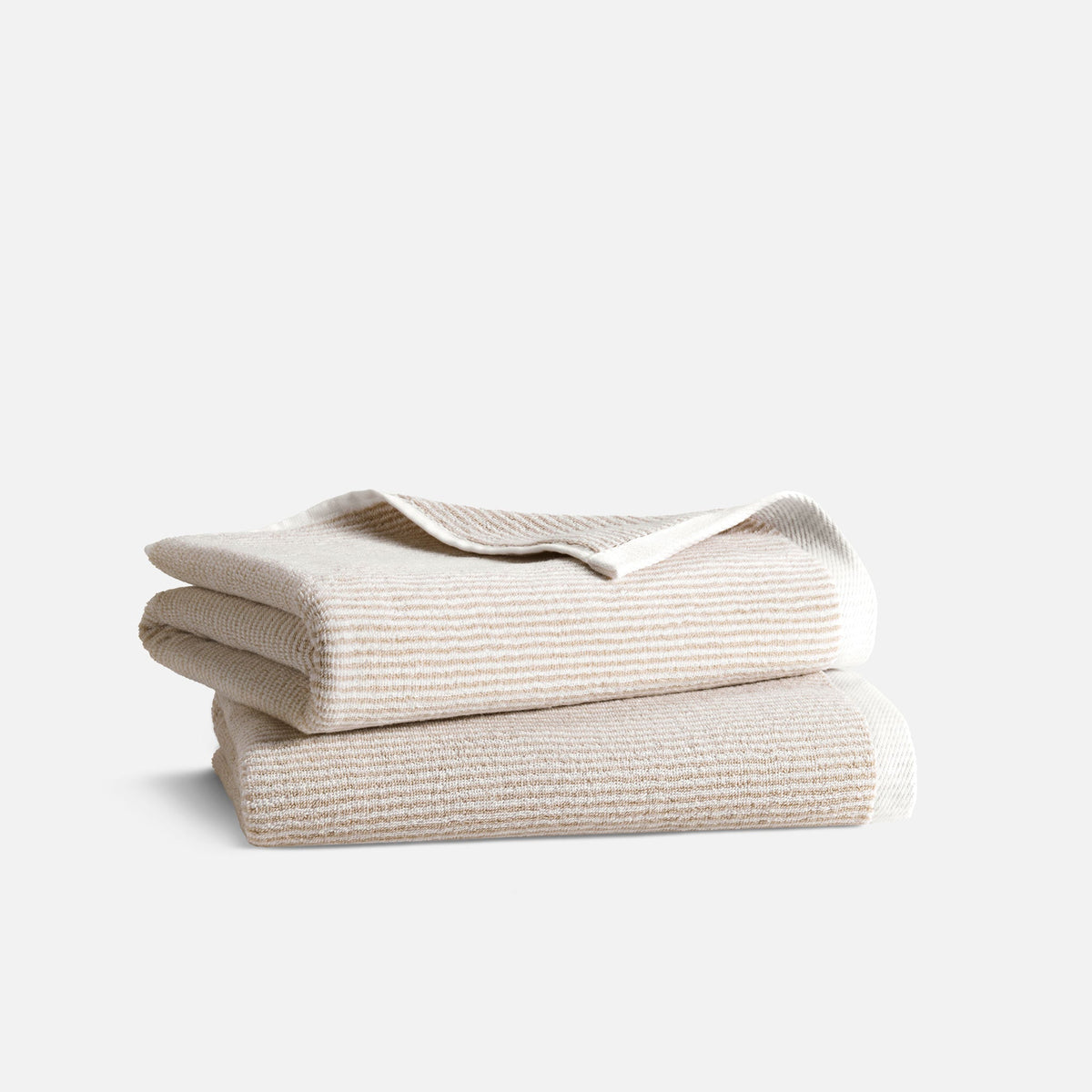 Plush Turkish Cotton Bath Towels Set of 2