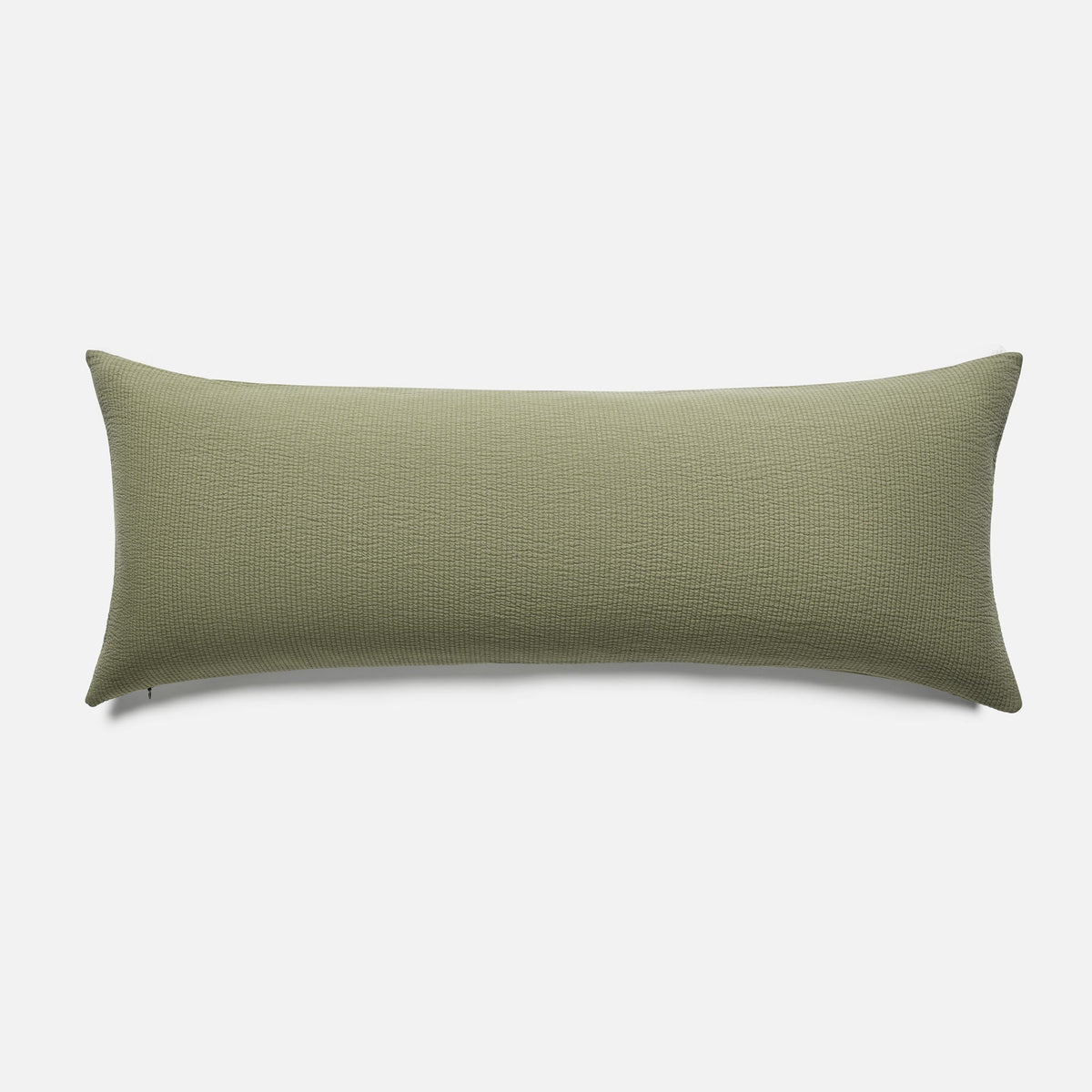 Ribbed Matelasse Lumbar Pillow Cover