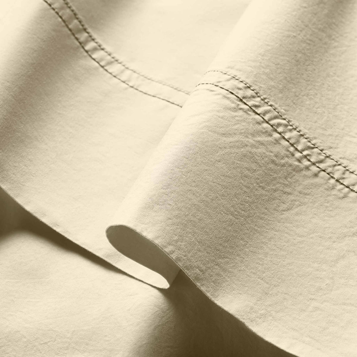 Set of 2 Washed Classic Percale Core Sheet Set Bundle