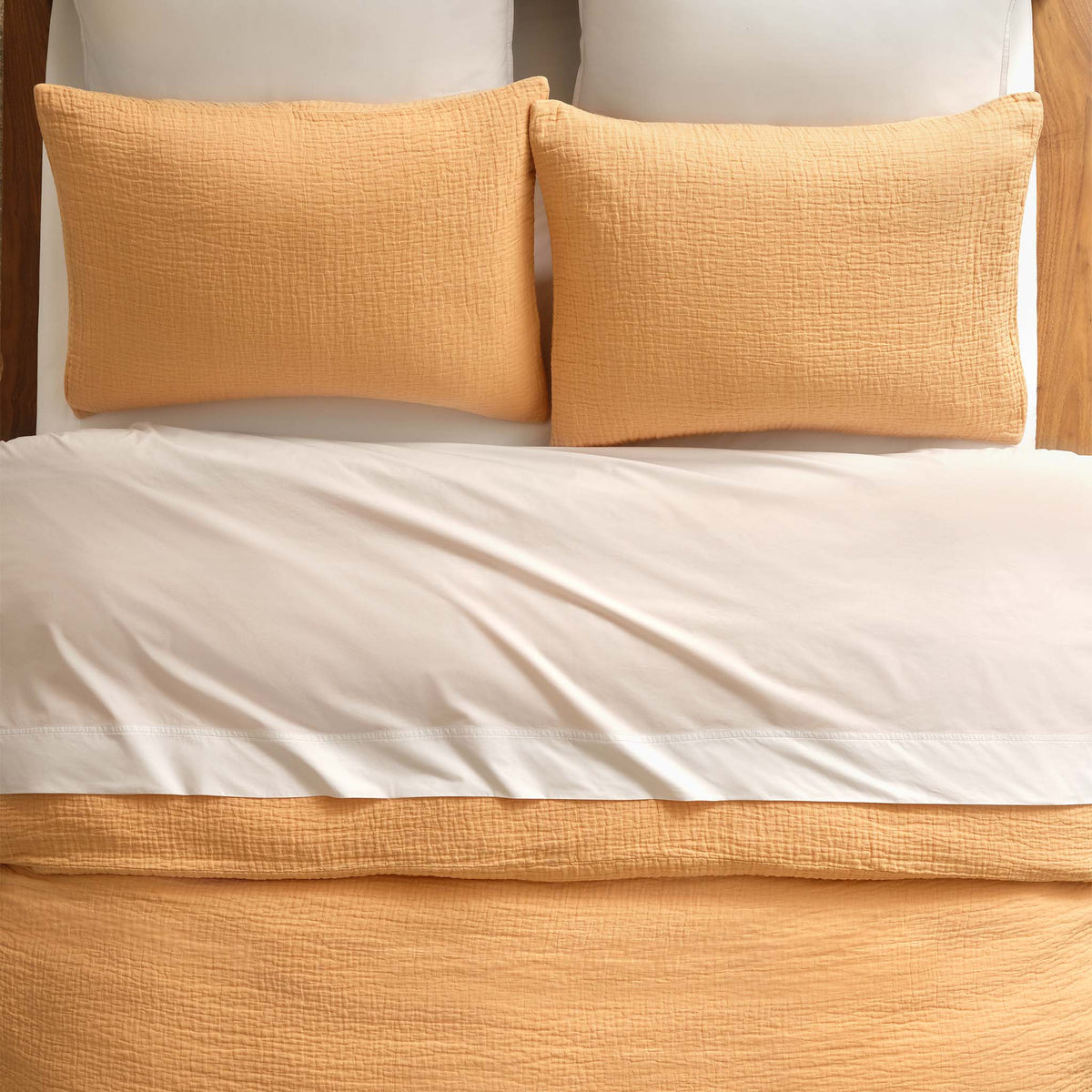 Breezeweave Crinkle Cotton Duvet Cover - Last Call