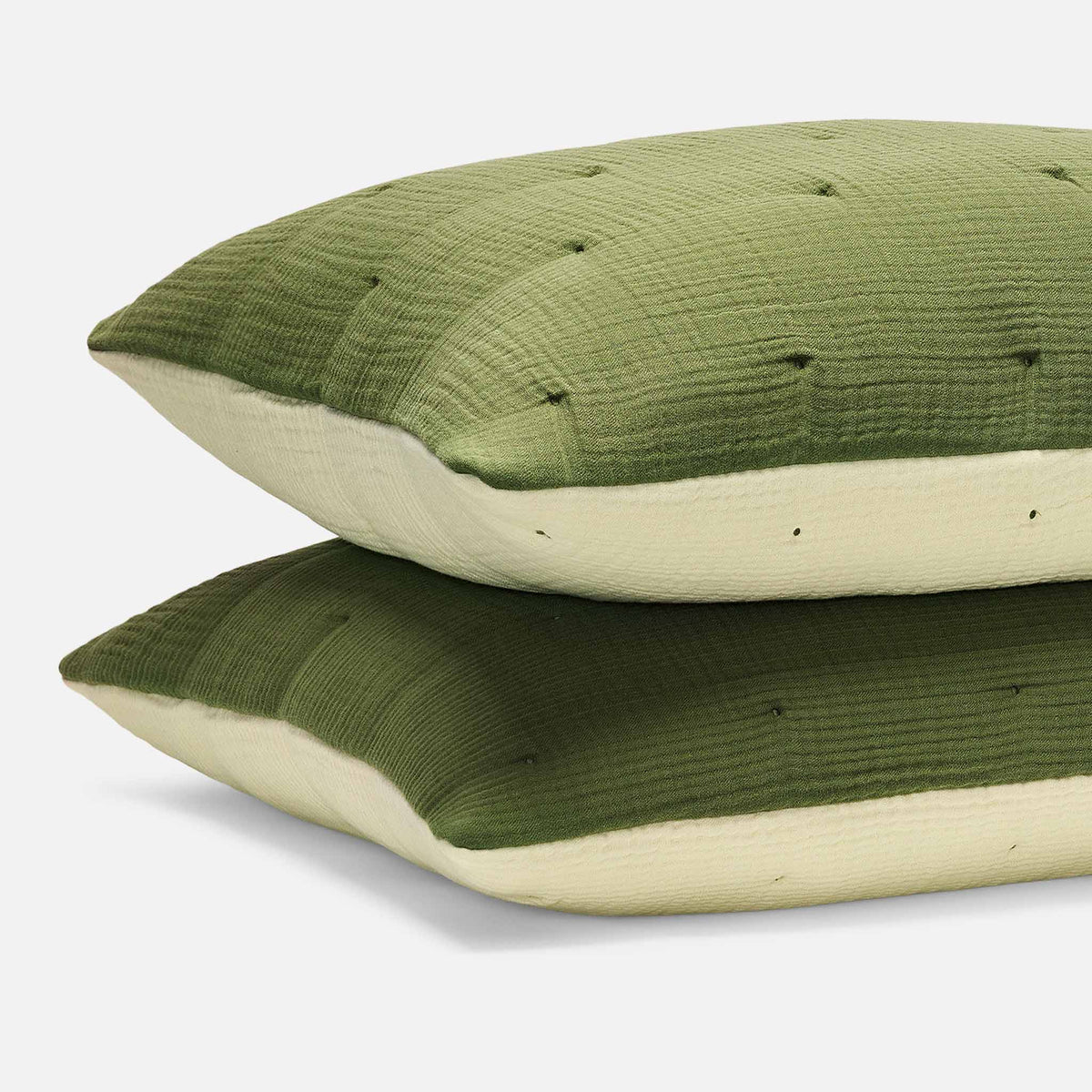 Breezeweave Reversible Cotton Sham Set