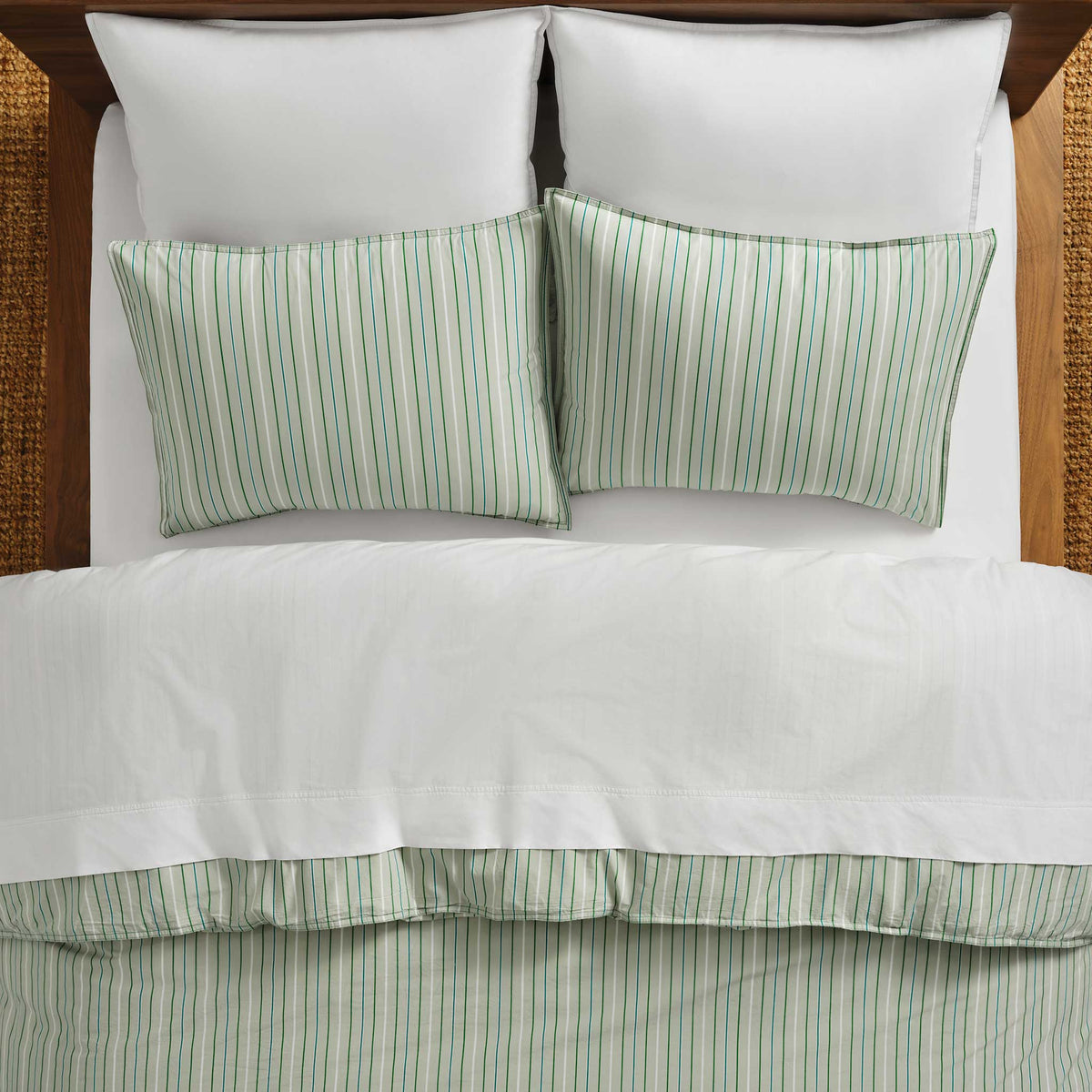 Washed Classic Percale Duvet Cover - Last Call