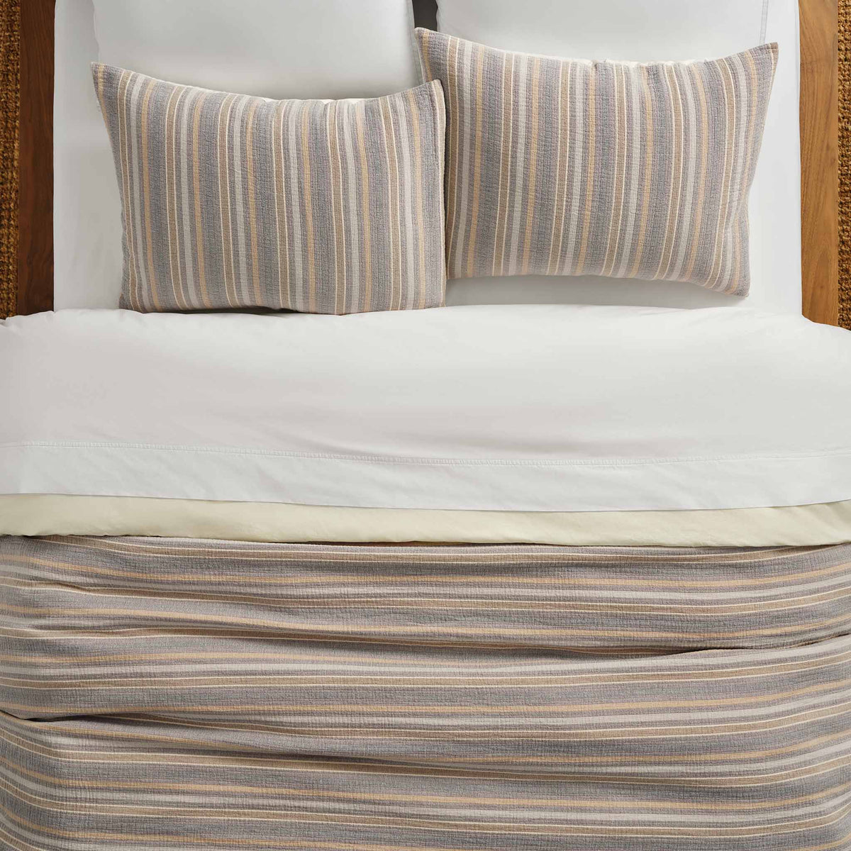 Sunwashed Stripe Sham Set - Last Call