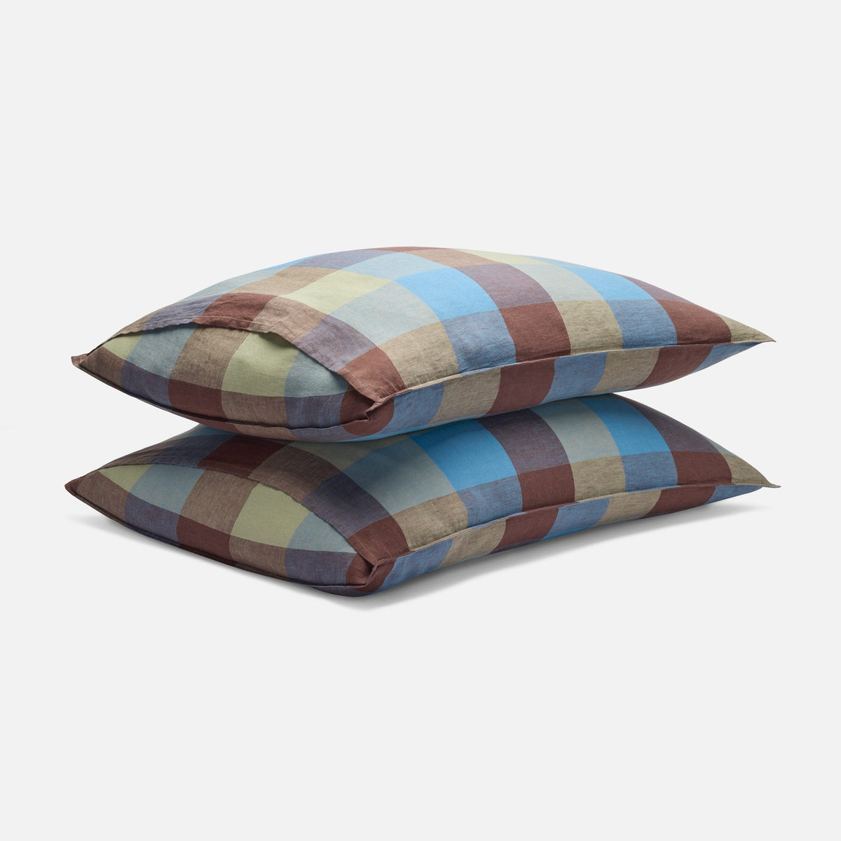 Washed European Linen Pillowcase Set