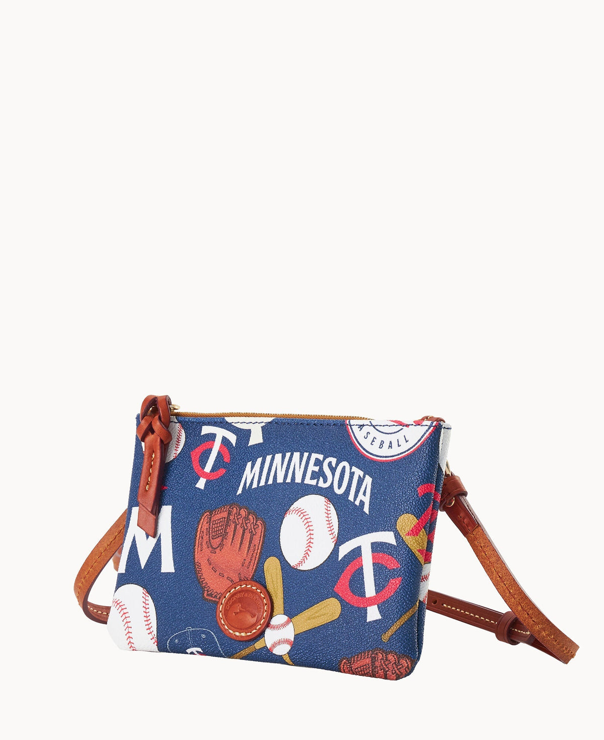 MLB Twins Top Zip Crossbody