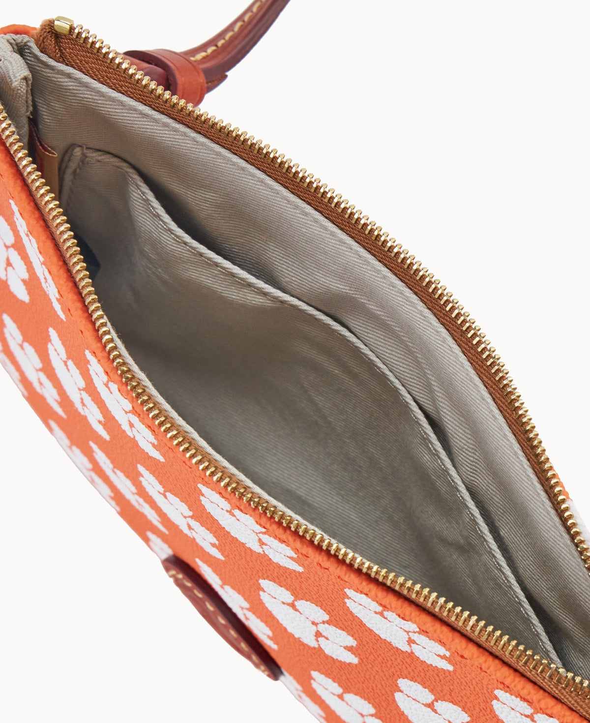 Collegiate Clemson University Top Zip Crossbody