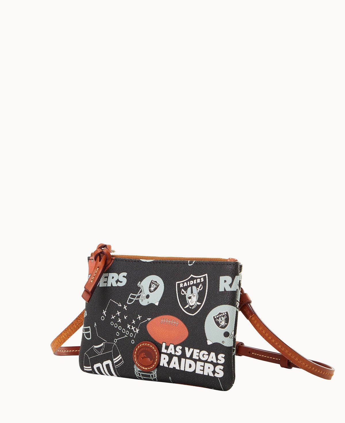 NFL Raiders Top Zip Crossbody