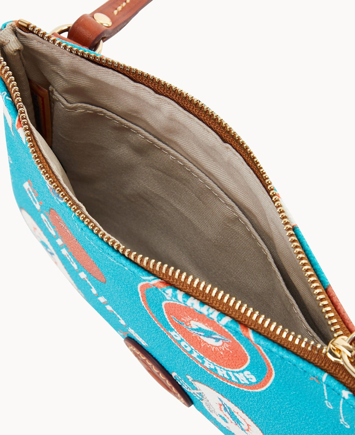 NFL Dolphins Top Zip Crossbody