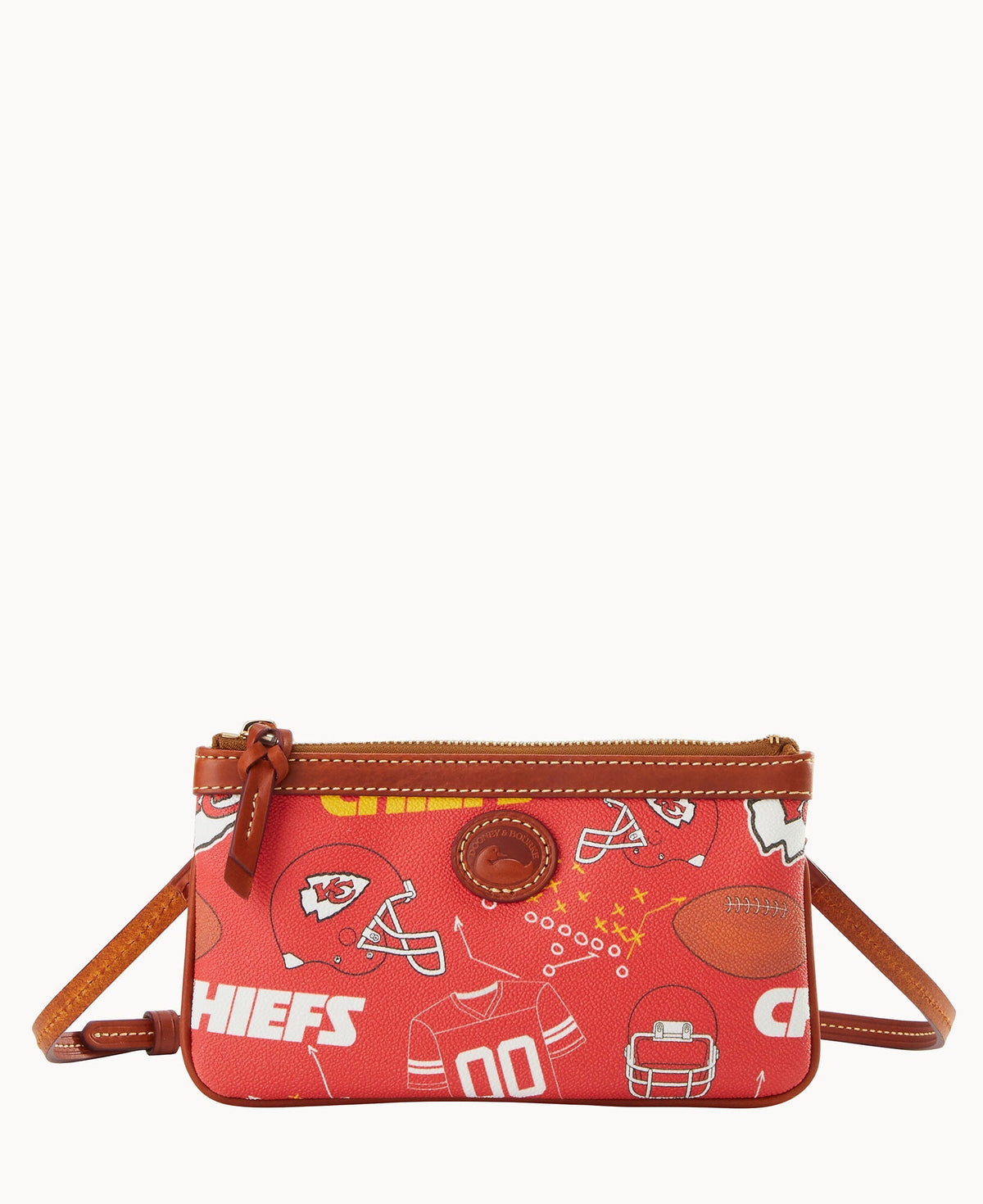NFL Chiefs Large Slim Crossbody