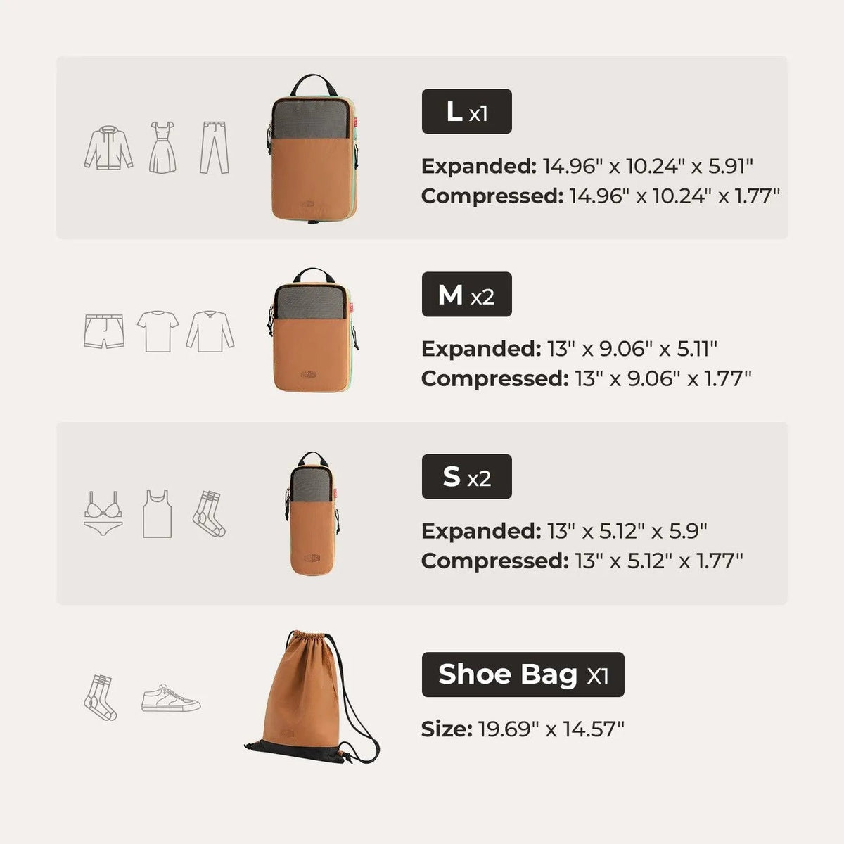 Blast Packing Cubes (Free-Gift-1)
