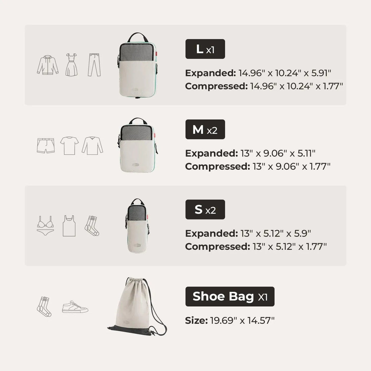 Blast Packing Cubes (Free-Gift-1)