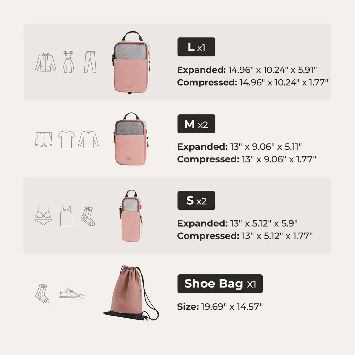 Blast Packing Cubes (Free-Gift)