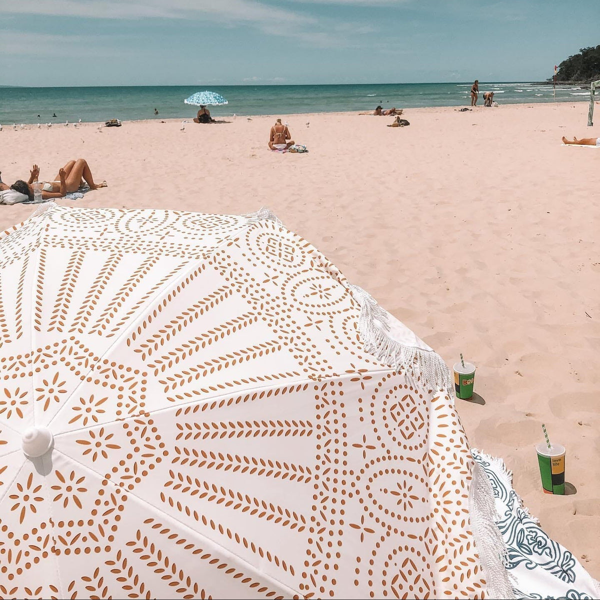 The Holiday Beach Umbrella