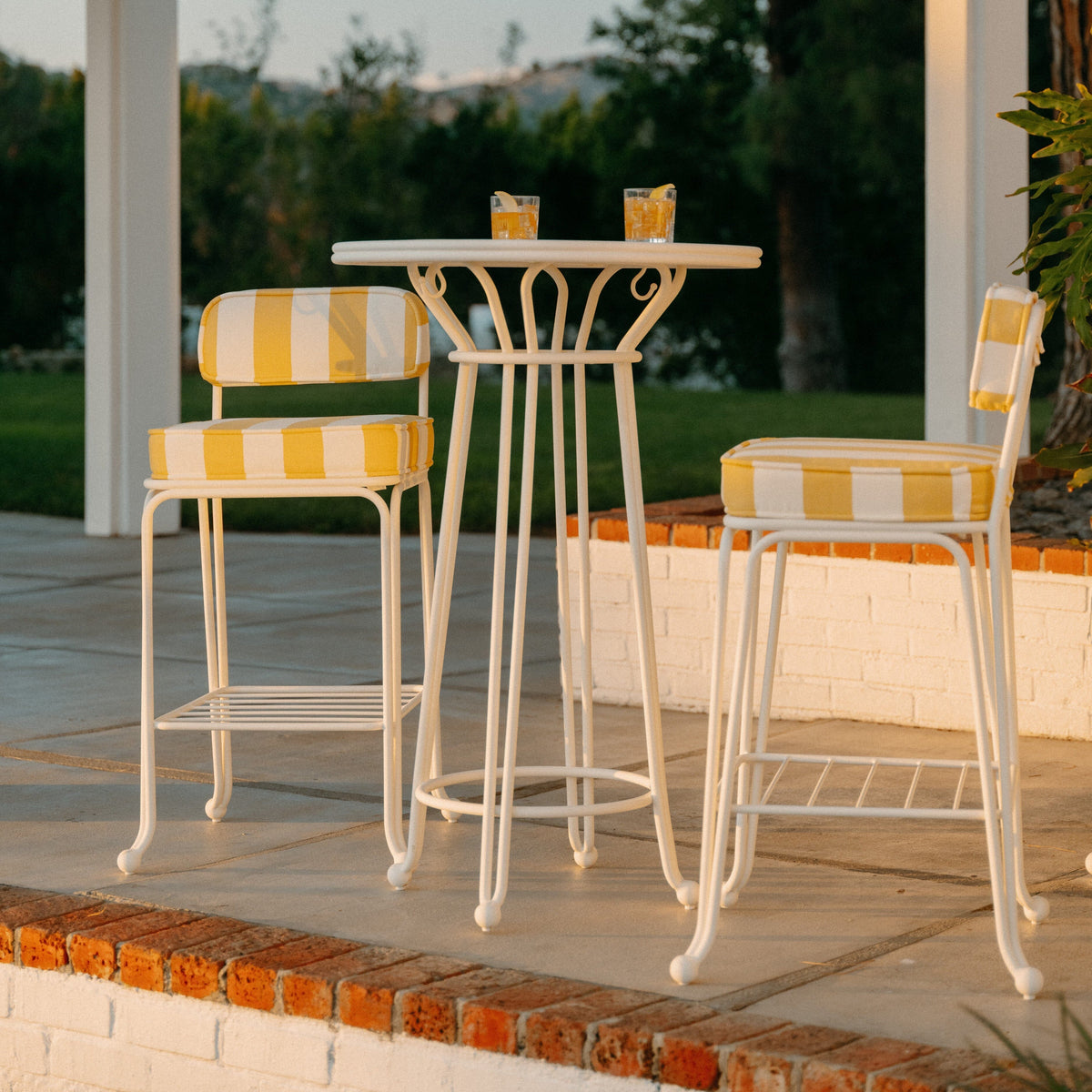 The Waterhouse Bistro Stool & Cushion