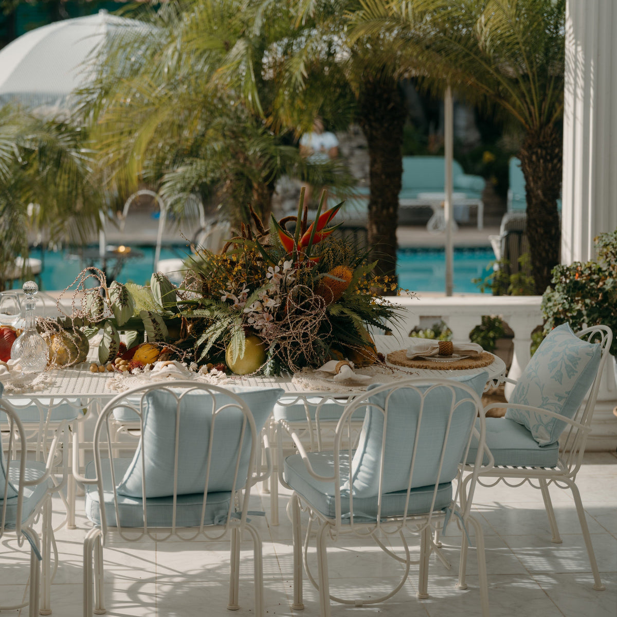 The Al Fresco Dining Chair & Cushion
