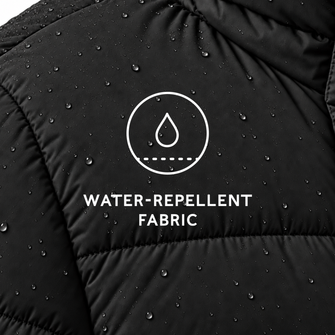 Bartlett Womens Longline Insulated Padded Coat - Black
