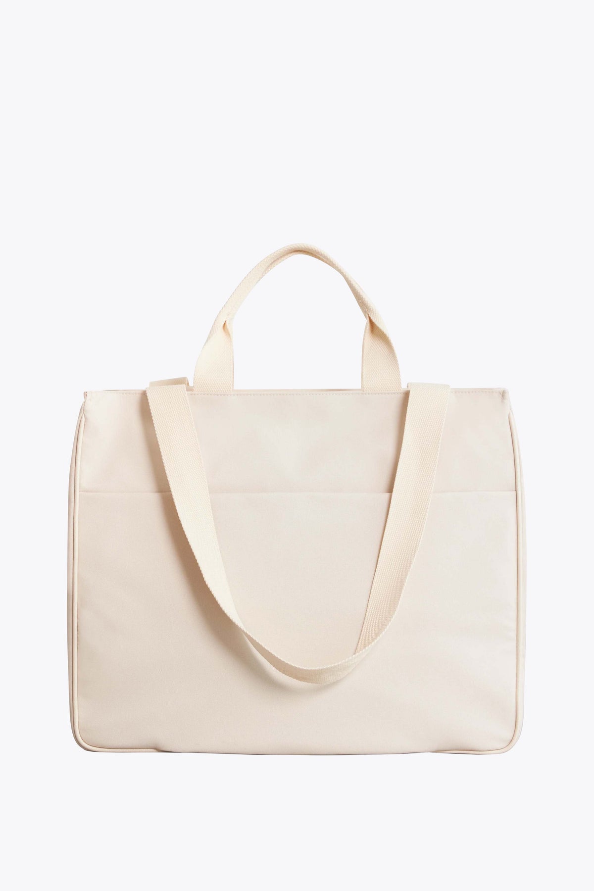 The East To West Tote in Beige