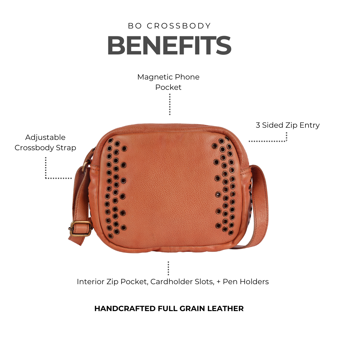 Bo Leather Crossbody Bag