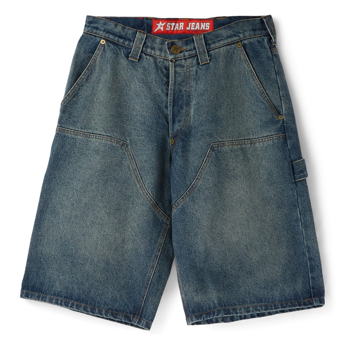 Carpet Company C-Star Double Knee Shorts (Blue)