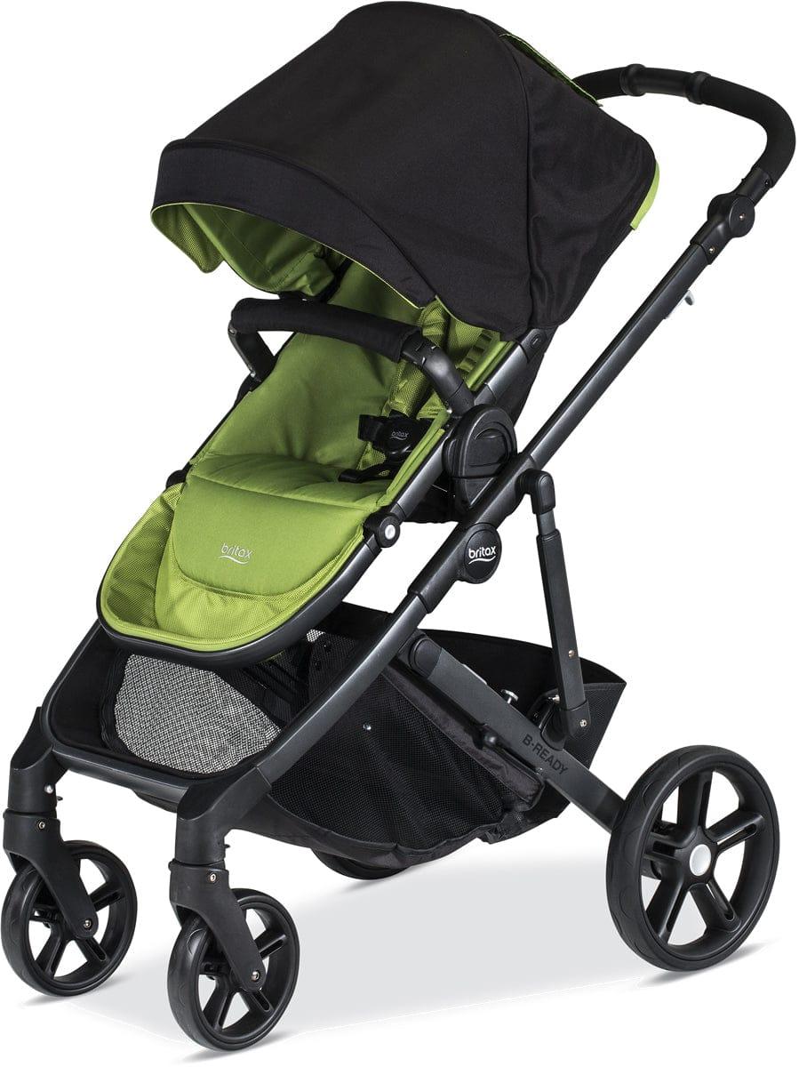 Britax OPEN BOX B-Ready 2017 Single-to-Double Stroller - Peridot