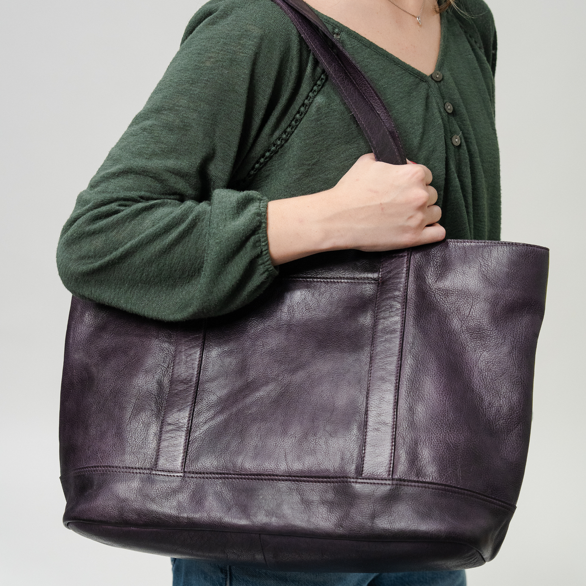 Carmen Leather Tote