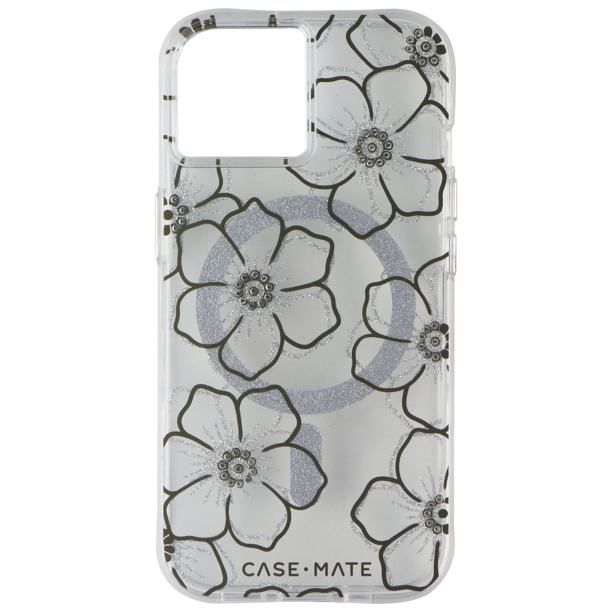 Case-Mate Case for MagSafe for Apple iPhone 16e/15/14/13 - Floral Gems - New