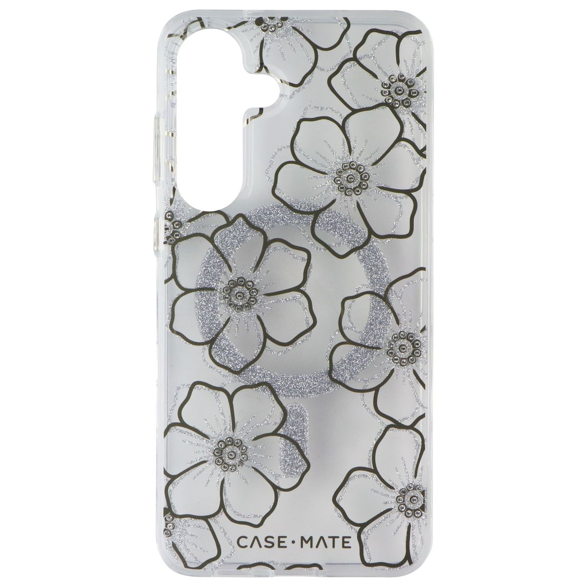 Case-Mate Magnetic Case for Samsung Galaxy S25 FE - Floral Gems - New
