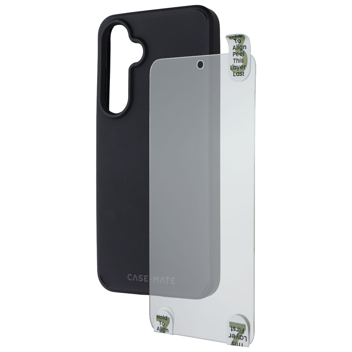 Case-Mate Tough Case & Screen Protector for Samsung Galaxy S24 FE - Black - New