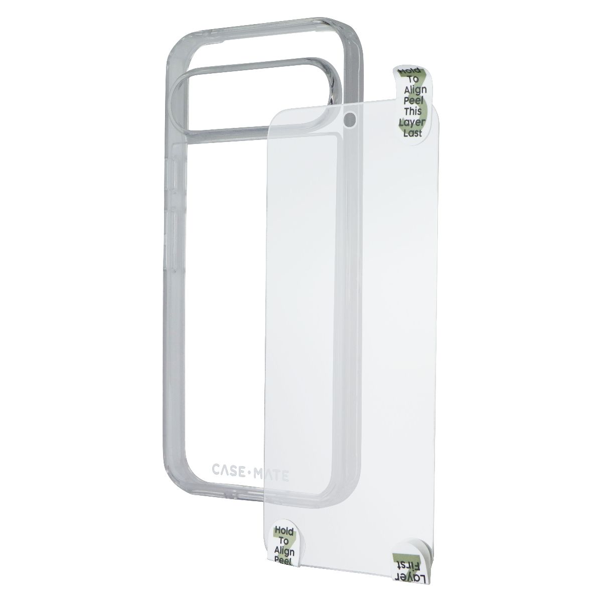 Case-Mate Tough Case & Screen Protector for Google Pixel 9 Pro XL - Clear - New