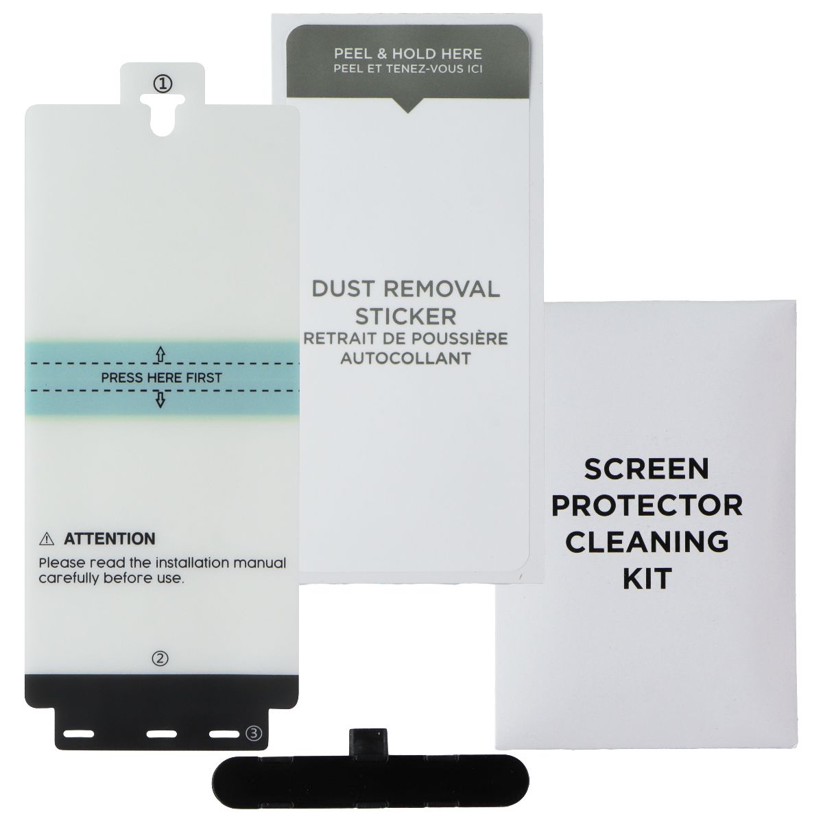 Case-Mate Protection Pack (Case + Screen Protector) for Google Pixel 7a - Black - New