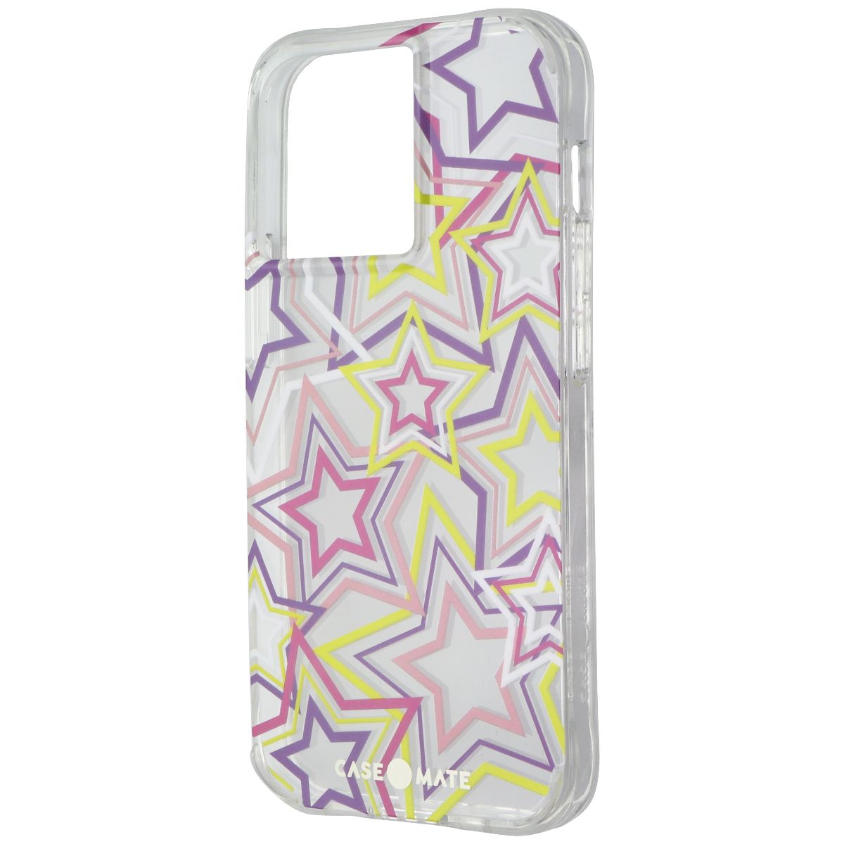 Case-Mate Tough Prints Series Hard Case for iPhone 13 Pro - Neon Stars - New