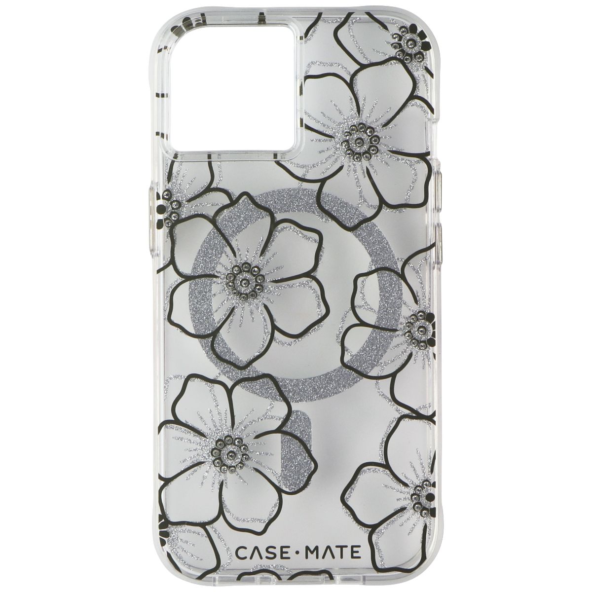Case-Mate Case for MagSafe for Apple iPhone 15/14/13 - Floral Gems - New
