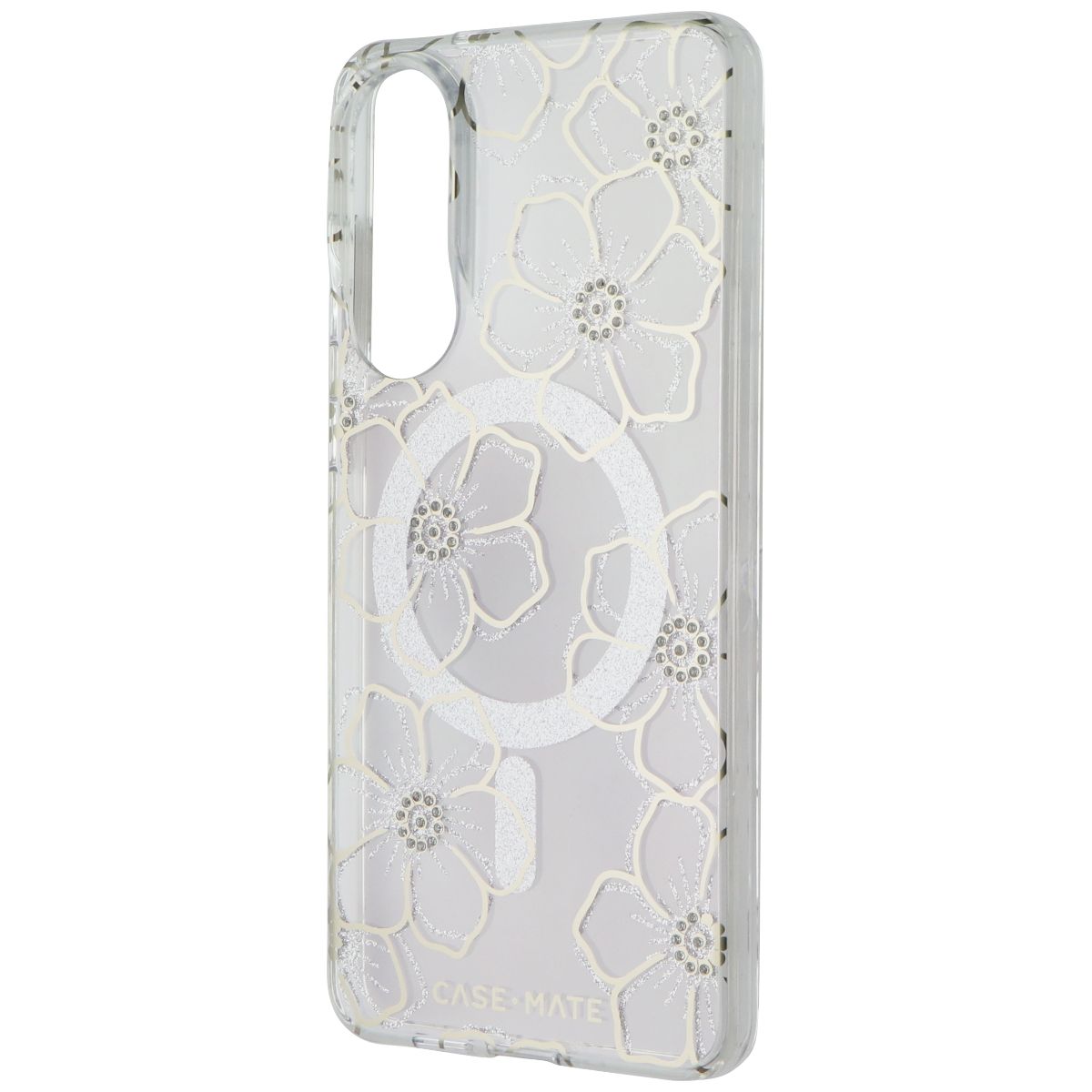 Case-Mate Magnetic Case for Samsung Galaxy S25 Edge - Floral Gems - New