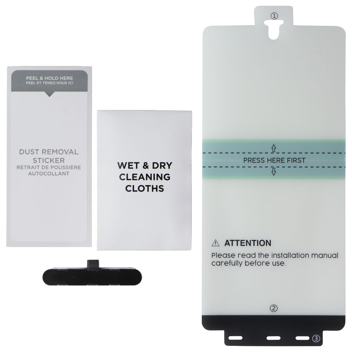 Case-Mate Tough Protection Pack Case and Screen for Google Pixel 7 Pro - Clear - New