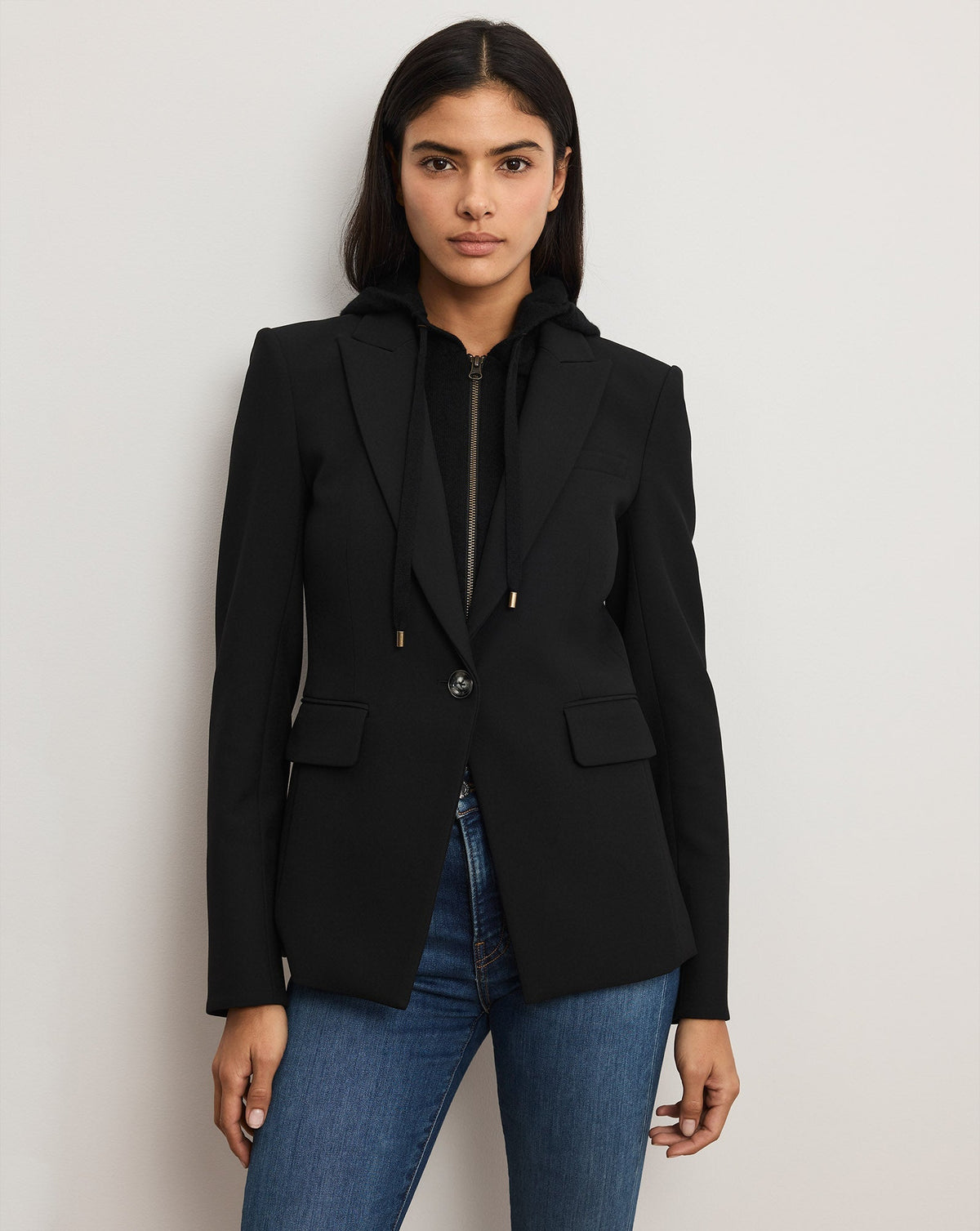 Merino Wool-Cashmere Hoodie Dickey