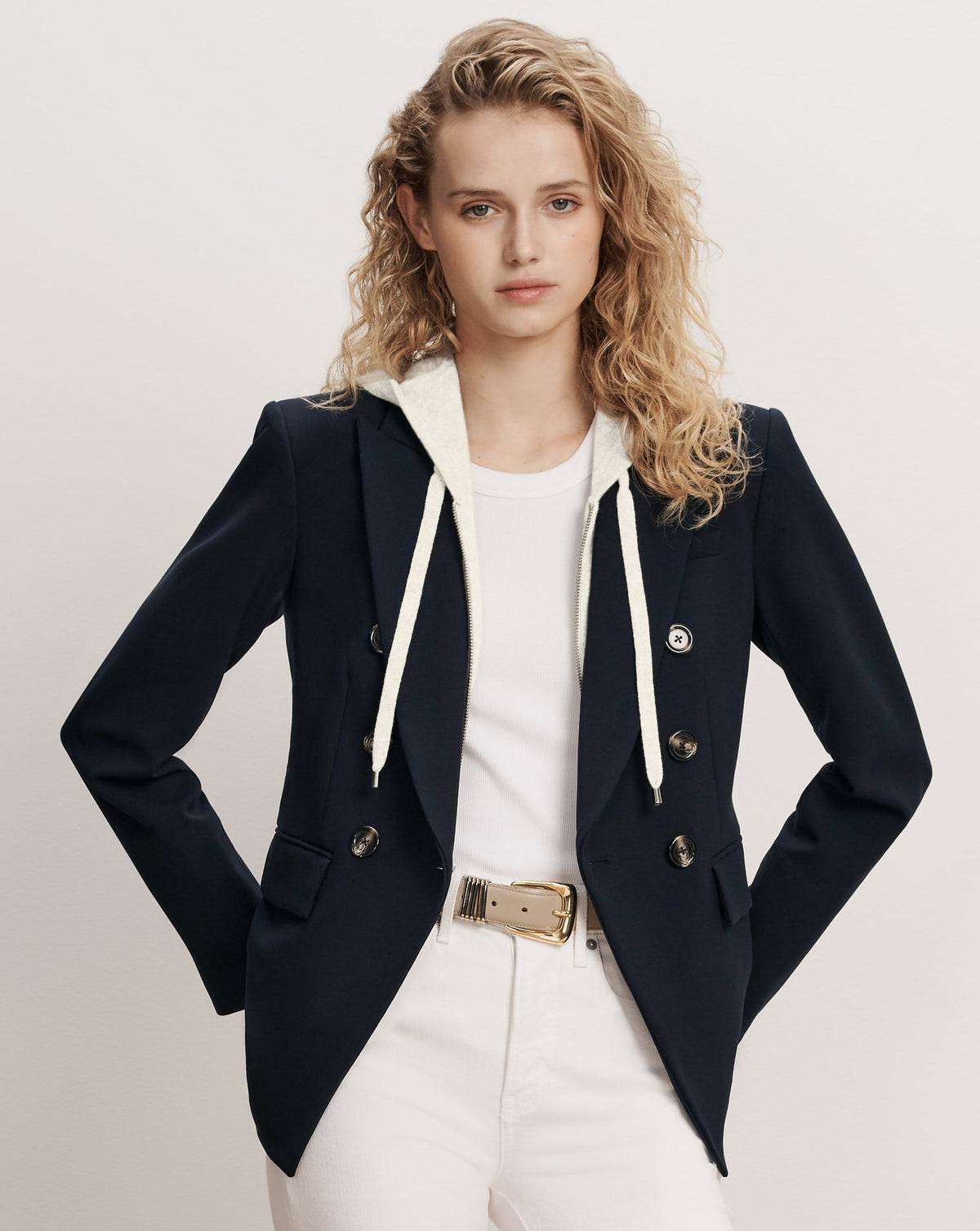 Merino Wool-Cashmere Hoodie Dickey