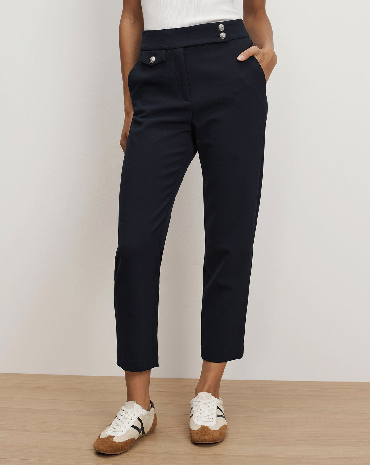 Renzo Crest Button Pant