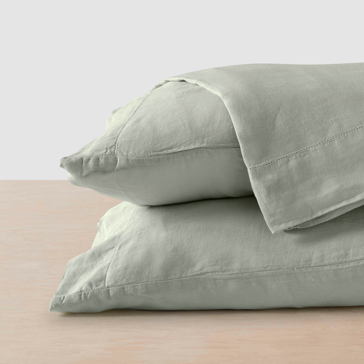 Stonewashed Linen Sheet Set