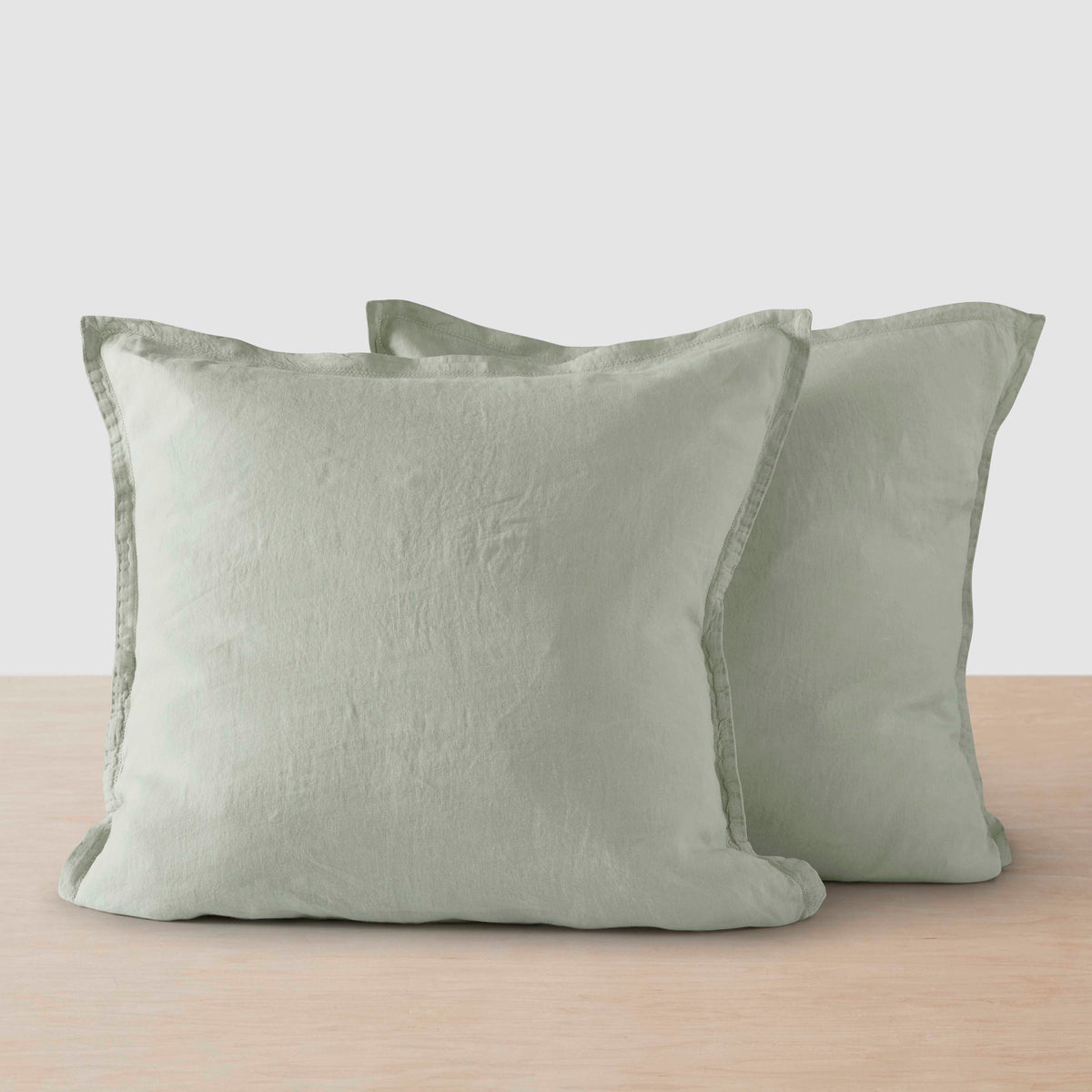 Stonewashed Linen Euro Shams